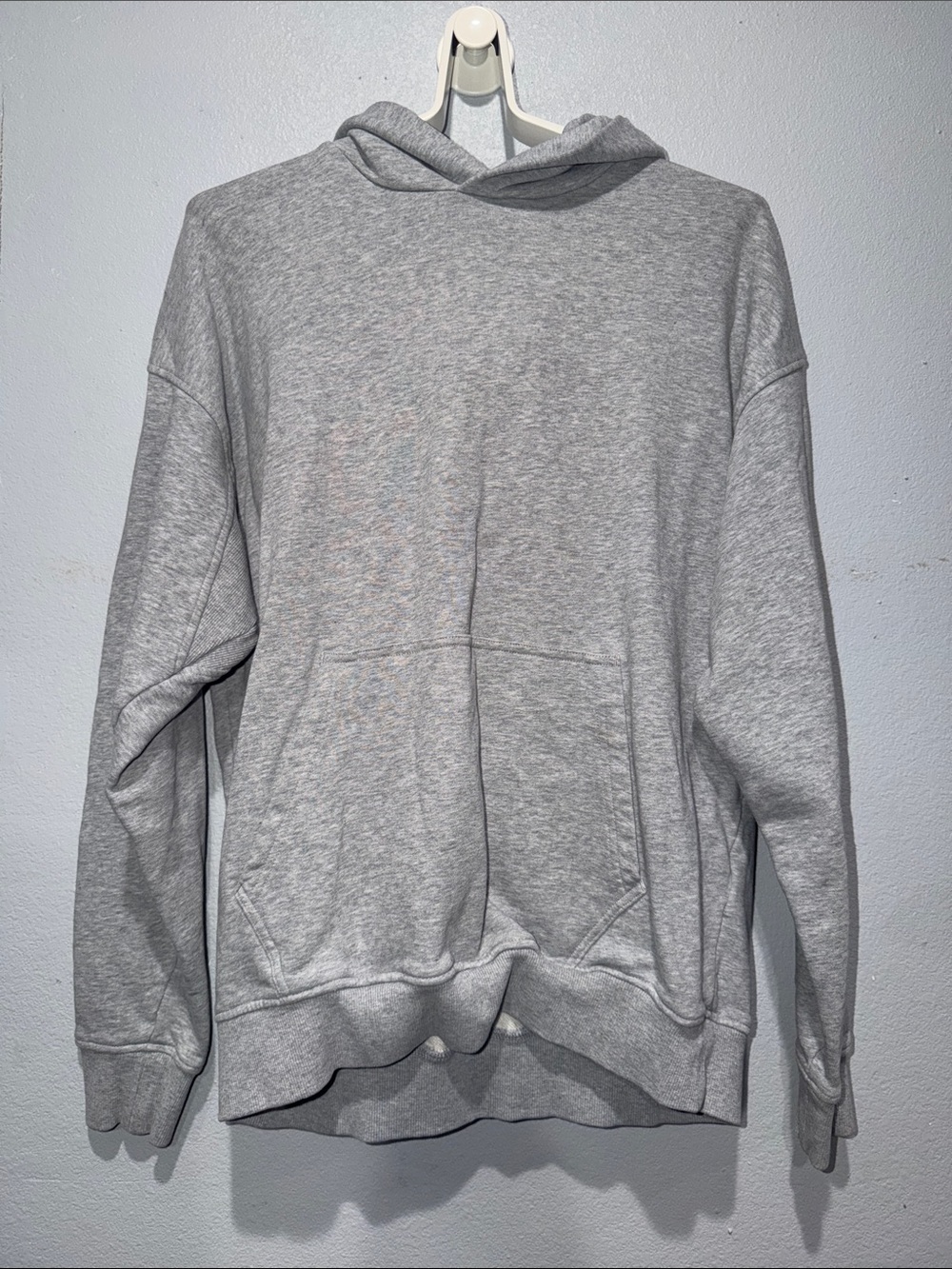 Gymshark Light Grey Men's Crewneck Hoodie